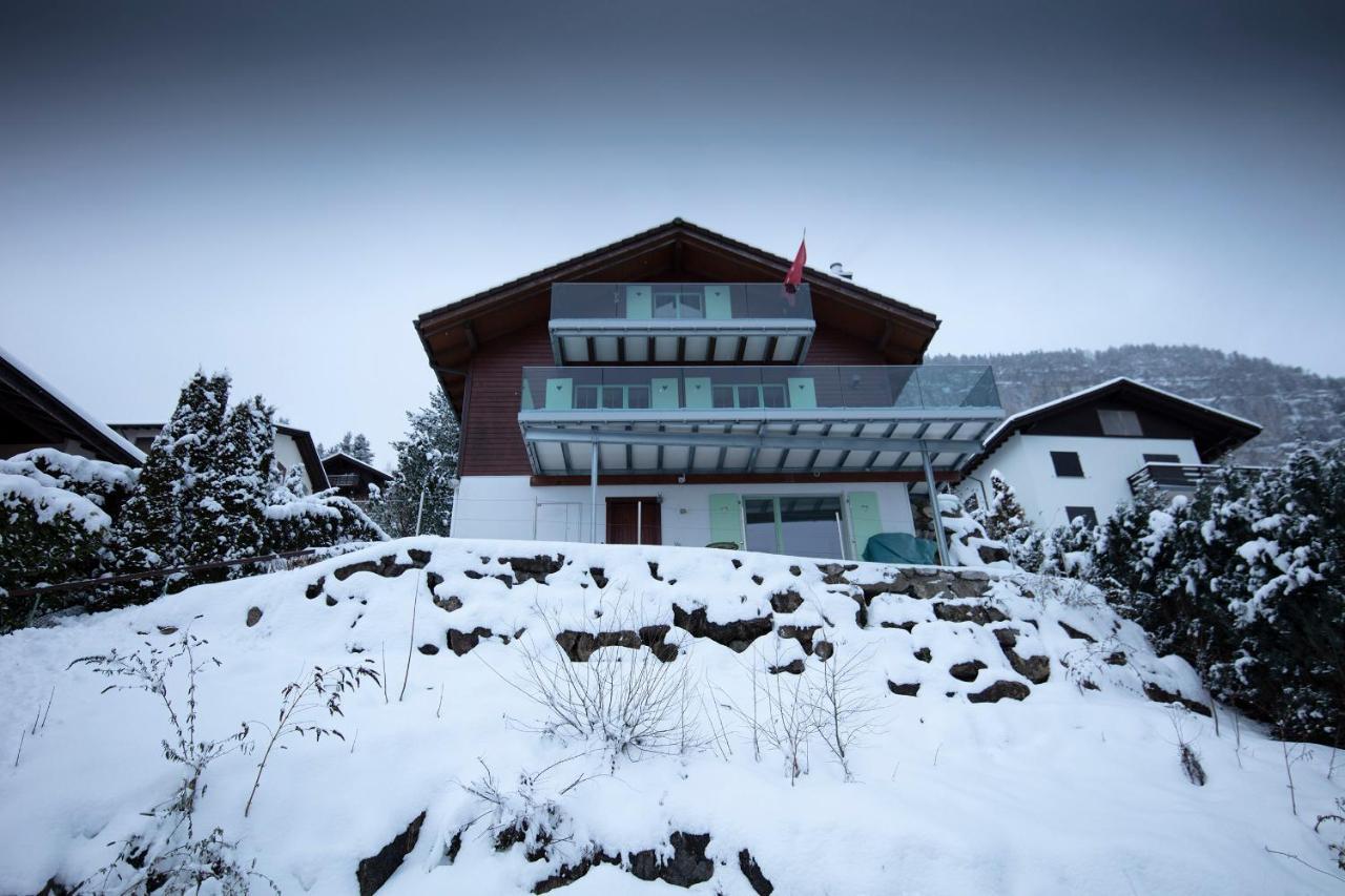 Exklusives Chalet Mit Traumhafter See- Und Bergsicht Seelisberg Exteriér fotografie
